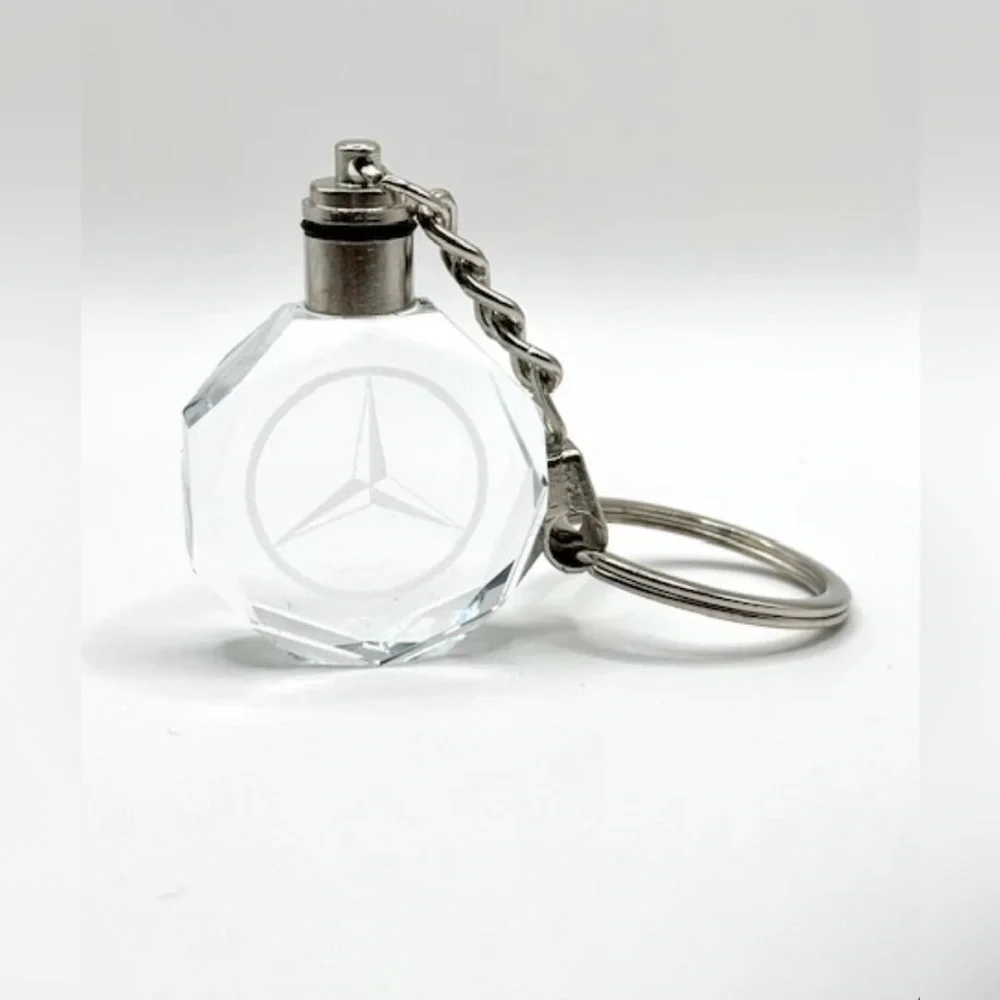 Multicolor LED Car Keychain